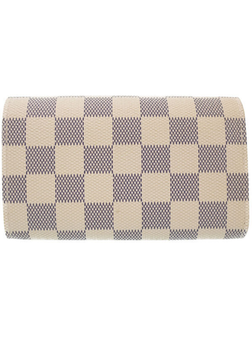 Louis Vuitton Short Tresor Azur Wallet fold Bi White Portefeuille Damier White